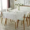 Toalha de Mesa Impermeável Sem Lavagem, Toalha de Mesa Retangular à Prova de Óleo, Toalha de Mesa Quadrada Anti-Escaldante e à Prova de Pó, Tapete para Mesa de Jantar, Toalha de Mesa Quadrada