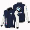 Cárdigan con cremallera de moda para comercio exterior de primavera y otoño, color liso, marca de coche deportivo, transfronterizo, talla grande, tendencia, chaqueta casual para hombre, estilo locomotive