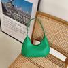 Bolso de Hombro Color Jalea, Textura para Mujer, Bolso de Mano Nicho, a la Moda, Dulce y a la Moda Bolso de Axila, Bolso Dumpling, Bolso para Ir al Trabajo