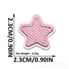 Pegatinas de Tela Bordadas Pegatinas de Tela de Estrella de Cinco Puntas Accesorios de Ropa Multicolor Parche sin Costura Bordado Decorativo para Carcasa de Teléfono