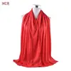 Outono e Inverno novo cor sólida elegante moda bico fechado cachecol longo cachecol cachecol em estoque atacado fábrica Yiwu