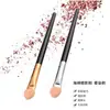 Directo de fábrica pincel de sombra de ojos de esponja de mango de plástico de cabeza única pincel para difuminar sombra de ojos cabeza de esponja barra de sombra de ojos herramientas de maquillaje