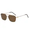 Gafas de Sol Estilo Nuevo 2026 para Hombre Titanio Puro Aviador Marco Grande Gafas de Sol para Mujer Protección UV Gafas HD Transfronterizas.