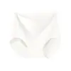 Novedad Verano 2026 Estilo Milenio Rojo Sin Costuras de Cintura Alta Bragas 10A Antibacterianas Entrepierna Extendida Control de Abdomen Transpirables Ropa Interior para Mujer