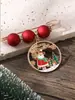 Set de Pines Dorados Temática Navideña Accesorios de Perlas de Papá Noel Broche Pin de Ajuste de Cintura Festivo Venta al por Mayor