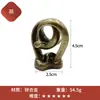 Yile Magic Gold Shake Candado Luban rompecabezas Nivel de Dificultad Alto 10 Nueve-cadena Aleación Juguete Educativo Candado Kongming