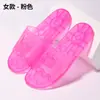 Sandalias de Cristal Antideslizantes de Verano para Baño, Baño, Hogar, Hotel, Interior, Sandalias de Plástico de Suela Gruesa, Verano