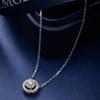 Collar Estrella Dongdaemun estilo coreano Simple Elegante Colgante de Zircón Cadena Clavícula Diseño para Mujer Regalo Nicho Lujo Ligero
