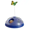 Máquina de Corda de Provocar Gatos Totalmente Automática, Novo Modelo Transfronteiriço, Brinquedo de Corda com Movimento Automático Montado na Porta para Gatinhos, Brinquedo para Animais de Estimação