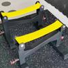 Rack Amortiguador para Levantamiento de Peso Muerto con Barra Olímpica Super Resistente Amortiguador de Impactos Silenciador Rack Pequeño para Levantamiento de Peso Muerto Rack para Barra Olímpica de Gimnasio Fuerza