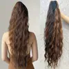 Peluca de pelo rizado estilo europeo y americano, onda de agua, rizo de lana, cola de caballo, pinza de garra grande, trenza de raíz, coleta alta, trenza de peluca