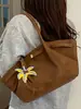 Bolsa de Tote Relajada de Alto Valor Retro Casual Estilo Nuevo para Viajes Diarios Bolso de Hombro Único Bajo el Brazo Bolso de Mano de Gran Capacidad