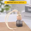 Atacado do Fabricante Criativo Novo Frasco de Perfume para Carro Pingente de Carro Frasco de Vidro Cordão Frasco de Aromaterapia Suprimento Pronto