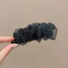 Novo grampo de banana para rabo de cavalo de outono de 2026, estilo coreano Melard, com design plissado, de alta qualidade e versátil