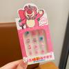 Calcomanías de uñas tridimensionales de dibujos animados para niños parche de uñas para niña pequeña armadura para bebé desmontable impermeable venta al por mayor de uñas