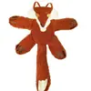 Nuevos Parches de Tela de Zorro y Mapache de Peluche de Dibujos Animados en Stock para Ropa y Bolsas Accesorios DIY Parches Decorativos