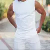 2024 Verão Transfronteiriço Novo Fitness Colete de Listras Verticais Masculino Corrida ao Ar Livre Lazer Esportivo Sem Mangas Trabalhador