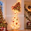 Novo produto transfronteiriço: Decoração Estrela Espiral de Natal, uma luminária de parede artesanal de madeira para a temporada de Natal