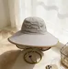 Sombrero de Sol con Protección Solar para Niños, Sombrero de Pescador Transpirable de Secado Rápido con Ala Ancha de Verano, Sombrero Chal Anti-UV para Niños y Niñas