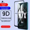 Adequado para Oppo K7X Película Temperada Tela Cheia Oppo K7X Duas Películas Protetoras de Vidro Temperado com Cola Total Serigrafada Forte