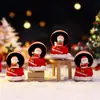 Bola de cristal pequeña de Navidad con luces, mini regalo de Navidad, regalo para niños, decoración al por mayor, nuevo producto transfronterizo