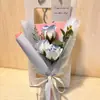 38 8 de Marzo Día Internacional de la Mujer Día de la Diosa Regalo para Novia Ramo Pequeño Rosa Flor Eterna Día de Graduación Girasol