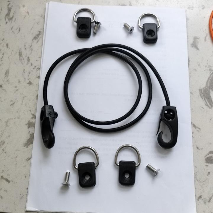 双头有挡扁钩绳4个D型扣组 (2)