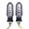 Europa e Estados Unidos pequeno tubarão amarelo 3LED brilhante pequeno tubarão preto pisca de moto E1 para Honda Suzuki Kawasaki Yamaha