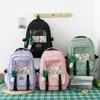 Mochila Nueva de Comercio Exterior para Mujer, Fresca, Ligera y Linda Bolsa Escolar para Estudiantes, Mochila Versátil de Gran Capacidad para Estudiantes de Secundaria