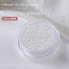 Acessórios para Nail Art Dourados e Prateados Bolinhas Pequenas de Aço Tamanho Pequeno 0.4 Decorações Metálicas que Não Desbotam Micro Bolinhas Mini Flores de Camélia