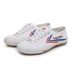 Zapatos de Lona para Hombre Lu Tai de Cabeza Redonda para Artes Marciales y Atletismo, Tenis para Pareja, Zapatos Casuales para Correr para Hombre, Zapatos Blancos