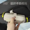 Caja para Gafas de Coche Transfronteriza Suministros para Coche Parasol Marco para Gafas Caja Multifuncional para Gafas Caja de Almacenamiento Caja de Almacenamiento