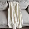 2026 estilo nuevo pantalones anchos casuales sueltos pantalones de pierna recta pantalones de pierna curva cintura elástica pantalones de nueve puntos venta al por mayor H08HK26093