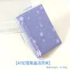 Cuaderno de Hojas Sueltas A7 Cubierta Dura de Repuesto Cubierta Protectora Engrosada 6 Agujeros Sandwich de Esponja Adaptado Anti-Doblado Listo para Enviar