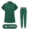 Talla Grande Elástico Ropa de Mano Cepillada para Mujer Casual Verano Color Sólido Fina para Mujer Doctora Enfermera Salón de Belleza Monos AliExpress