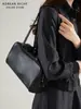 Bestseller transfronteiriço: Bolsa Boston versátil de grande capacidade, estilo vintage, estilo coreano, nicho, simples, bolsa de mão/ombro em couro macio