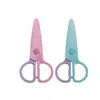 Tijeras Pequeñas para el Hogar Hechas a Mano Herramientas de Corte de Papel para Jardín de Infancia Bebé Juguetes de Mano Juego de Plástico Tijeras para Estudiantes de Primaria Venta al por Mayor
