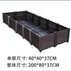 Caixa de mudas para estufa modular personalizável, caixa para cultivo de vegetais em varanda, caixa para plantio de árvores, vaso de flores, caixa de plantio de vegetais para jardinagem