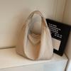 Bolso Tote de Nailon Casual de Moda Estilo Japonés y Coreano para Mujer, Color Sólido, Combinable, Gran Capacidad, Bolsa de Compras, Bolsa de Hombro para Viajes, Bolso de Axila