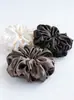 Elástico de Cabelo Falso Seda Venda Quente Transfronteiriça 18cm Scrunchie Grande de Seda Cetim para Mulheres, Suave com o Cabelo, Pode Ser Enviado em Nome de Outros