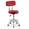 Silla giratoria elevable con ruedas silla de peluquería oficina estudio arte de uñas silla dental duradera cómoda.