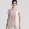 Camiseta de Yoga Transpirable de Verano con Diseño de Gota de Agua Hueca, Espalda Bonita, Top Deportivo Holgado, Ropa de Yoga para Mujer, Cuello Redondo, Mangas Cortas para Fitness