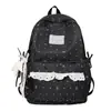 Mochila Transfronteiriça Novo Estilo para Alunos do Ensino Fundamental II e Médio, Mochila Estilo Japonês para Mulheres, Mochila Feminina da Moda com Grande Capacidade, Leve