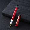 Caneta assinatura esferográfica de metal para negócios, caneta combinando para caderno, presente corporativo, presente para atividade/exposição, caneta gel