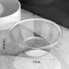 Lavatório Espesso Transparente Luxuoso e Estiloso para Uso Doméstico, Lavatório para Pés, Lavatório para Lavar Cabelo de Dormitório, Bacia Grande de Plástico