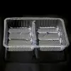 Empaque en Blíster Caja de Plástico Transparente sin Tapa Caja para Empaque de Snacks Rollitos de Huevo Rollitos Procesamiento Personalizable
