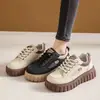 Tênis Feminino Primavera e Outono 2024 Vintage Leve de Cano Baixo Solado Macio Versátil Casual Feminino Tendência Ins Antiderrapante