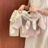 Otoño 2026 Bebé Estilo Coreano Rosa Reversible Moda Chic Chaqueta Cómodo Conjunto de Dos Piezas
