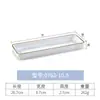 Platos Rectangulares para Restaurantes de Hot Pot, Platos de Plástico para Platos Fríos y Brochetas de Barbacoa Comerciales, Platos de Melamina para Barbacoa
