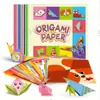 Origami colorido quadrado jardim de infância origami manual corte de papel origami 15cm 10 cores papel para dobrar tsuru